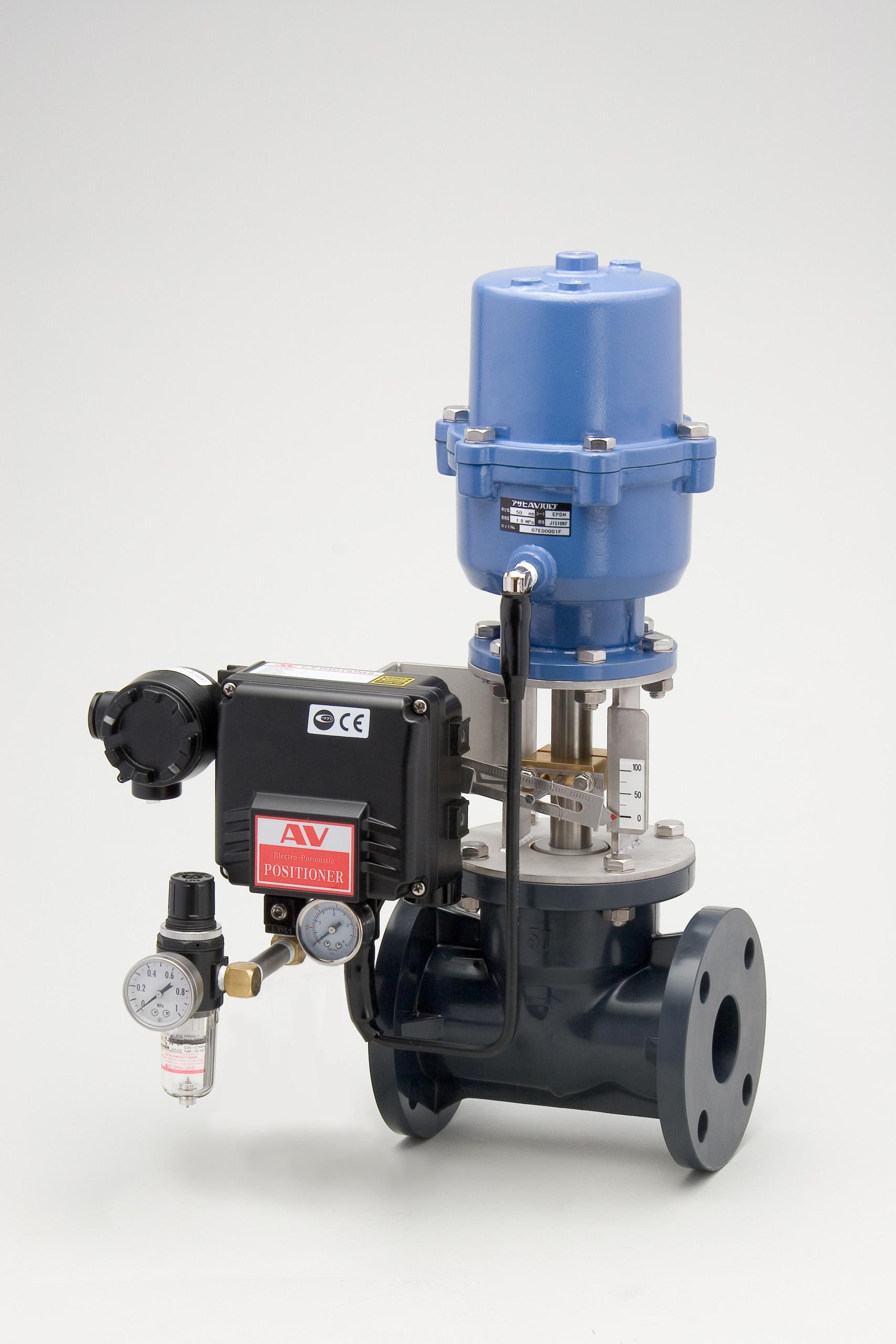 Control Valve (Pneumatic Actuated Type AV)[2inch-4inch] (50-100mm)