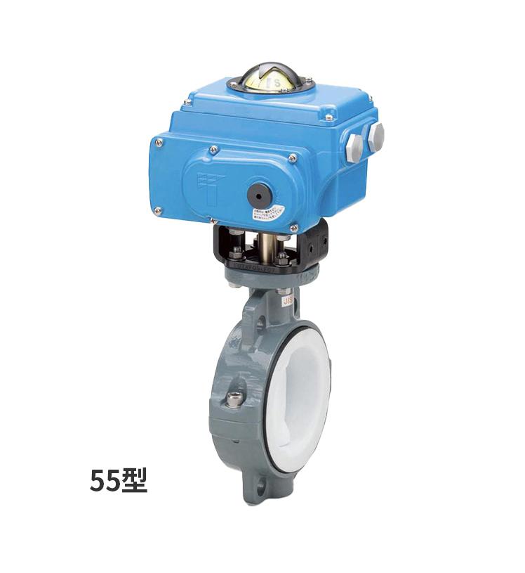 Butterfly Valve Type 55 (Electric Actuated Type T)[2-10inch]（50-250mm）