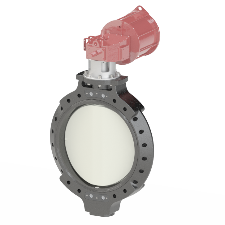 Butterfly Valve Type 58(Pneumatic Actuated Type FL)[28-36inch](700-900mm)