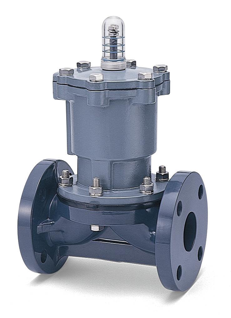 Diaphragm Valve Type 72 (Pneumatic Actuated Type AV) (Type72: 200,250mm[8,10inch])